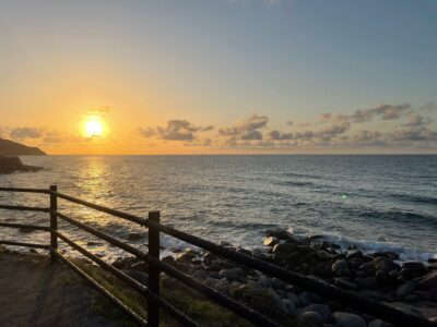 写真：夕陽