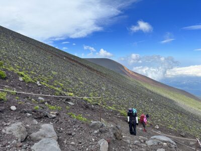 写真：富士山登山