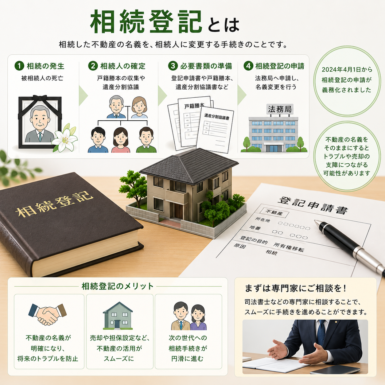 イメージ：相続登記について